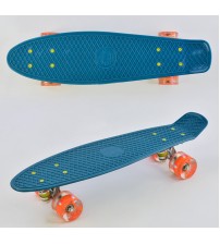 Скейт Пенни борд Best Board, колёса PU, светятся