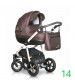 Универсальная коляска 3 в 1 Verdi Pepe Eco Plus