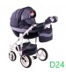 Универсальная коляска 2 в 1Adamex Monte Carbon Deluxe